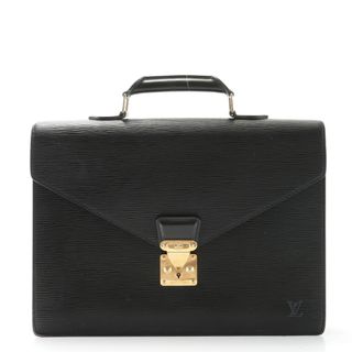 ルイヴィトン(LOUIS VUITTON)のルイヴィトン エピ セルヴィエット コンセイエ M54422 レザー ビジネス バッグ 書類鞄 ブリーフケース 通勤 本革 A4 メンズ EEM V5-8(ビジネスバッグ)