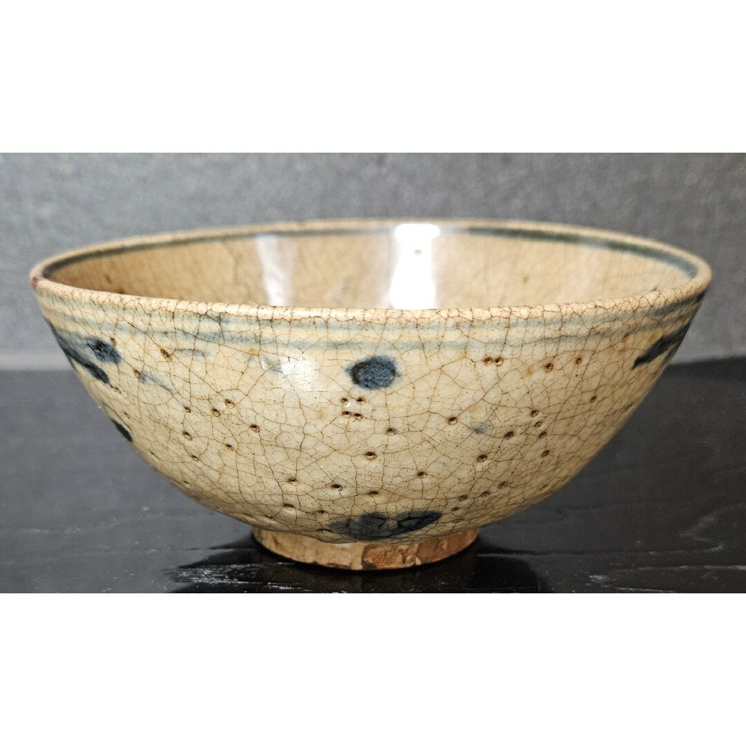 中国古陶磁器 古玩 16世紀 明代 青華 古染付 木と実 荒木高麗 中国古陶磁器 古玩 16世紀 明代 青華 古染付 木と実 荒木高麗