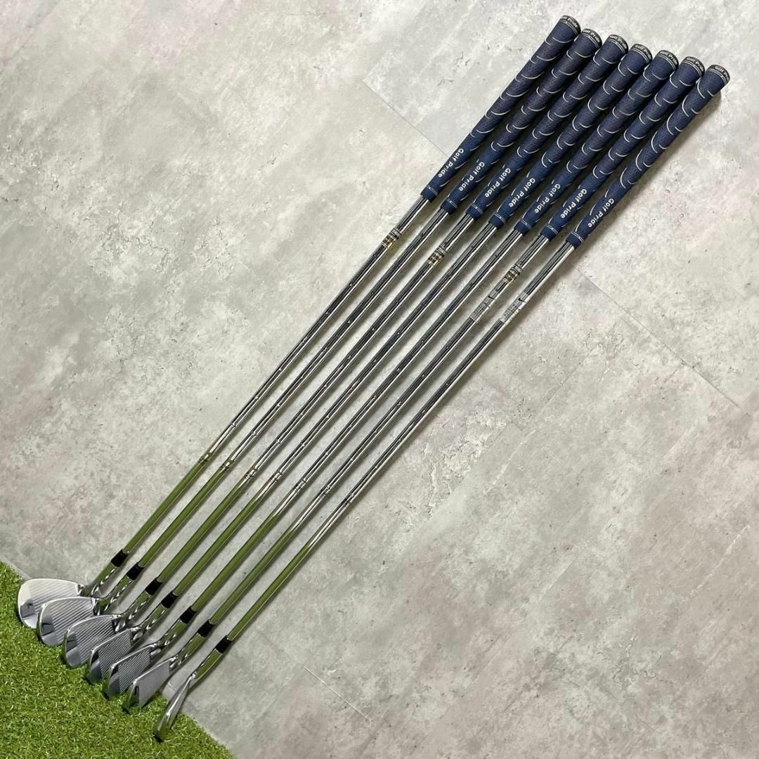 NIKE - NIKE VR FORGED TW BLADE タイガーウッズ アイアン 7本の NIKE - NIKE VR FORGED TW BLADE タイガーウッズ アイアン 7本の