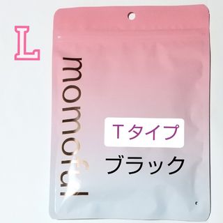 momoful  モモフル  Ｔショーツ  ブラック  Lサイズ  吸水ショーツ(その他)