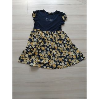 hushush　子供服ノースリーブワンピース　130cm　美品