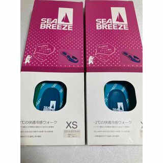 SEA BREEZEインソール　ゲルタイプ (ブルー/XS)22.0〜23.5㎝