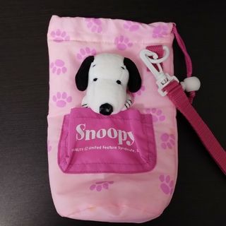 スヌーピー(SNOOPY)のスヌーピー  PEANUTS  ペットボトルホルダー　保冷カバー(ポーチ)