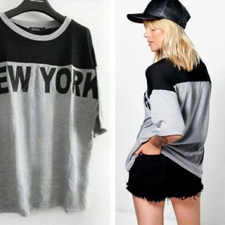 英国インポート♡NEW YORK オーバーサイズTシャツ