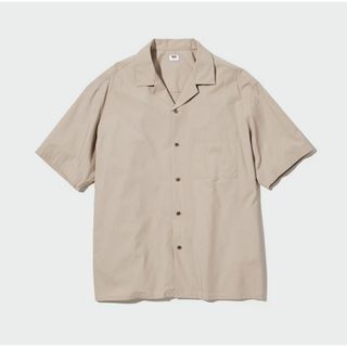 ユニクロ(UNIQLO)のユニクロ オープンカラーシャツ XSサイズ 523-２(シャツ)