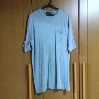 Tシャツ グレー 半袖 サイズL メンズ(Tシャツ/カットソー(半袖/袖なし))