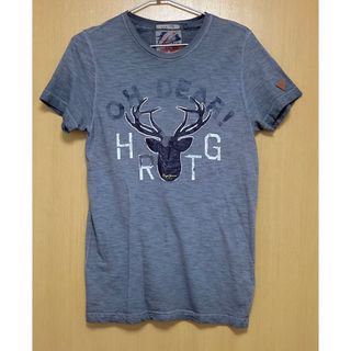 HERITAGE トップス　Tシャツ　灰色(Tシャツ/カットソー(半袖/袖なし))