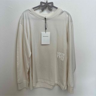 新品未使用タグ付き！Alexanderwang　ロゴ　ロンT Mサイズ