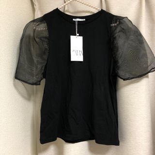 ザラ(ZARA)のZARA トップス(Tシャツ/カットソー(半袖/袖なし))