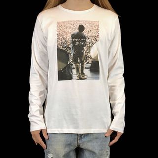 新品 oasis オアシス ヴォーカル リアム ライブ サマソニ2023 ロンT(Tシャツ/カットソー(七分/長袖))