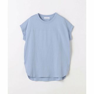 アデイインザライフ(a day in the life)の【LT.BLUE】コットン ソリッド フットボールフレンチスリーブTシャツ<A DAY IN THE LIFE>(カットソー(長袖/七分))