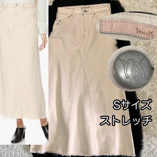 YANUK - YANUKヤヌークAラインリメイクスカートA-Line Remake Skirt