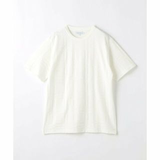 アデイインザライフ(a day in the life)の【WHITE】リンクスジャガード クルーネック プルオーバー <A DAY IN THE LIFE>(Tシャツ/カットソー(半袖/袖なし))