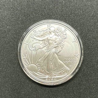 イーグル銀貨　2024  アメリカ　1オンス　ウォーキングリバティー(貨幣)
