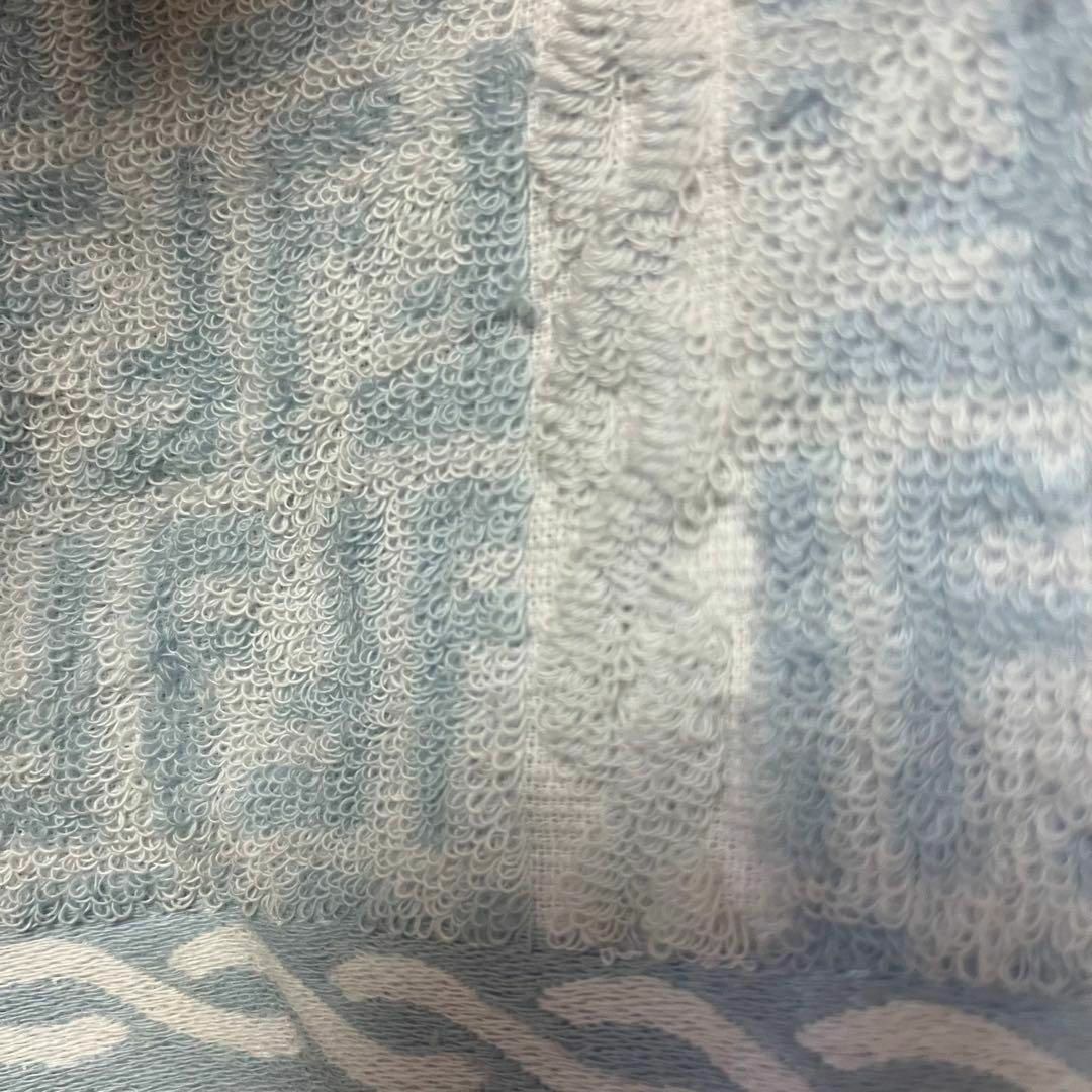 【未使用】FENDI フェンディ ズッカ柄 タオルケット140cm200cm水色 【未使用】FENDI フェンディ ズッカ柄 タオルケット140cm200cm水色