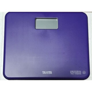 タニタ(TANITA)のタニタ デジタル ヘルスメーター 体重計 小型 パープル (紫)(体重計)