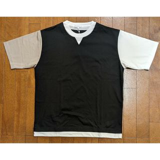 THE SHOP TK - 未使用 THE SHOP TK ポンチキーネック 半袖 Tシャツ L ブラック