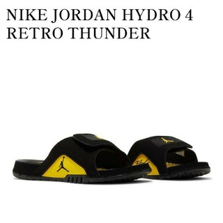 ジョーダン(Jordan Brand（NIKE）)のNIKE JORDAN  HYDRO 4 RETRO THUNDER US10(サンダル)