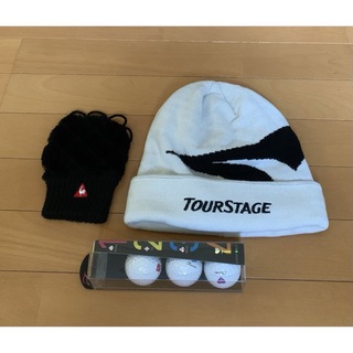 ツアーステージ(TOURSTAGE)のゴルフ用品（帽子・手袋・ボールセット）(その他)