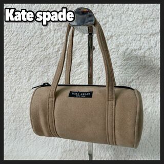 ケイトスペードニューヨーク(kate spade new york)の美品 Kate spade ミニ ボストン バッグ ポーチ スウェード調 バック(ハンドバッグ)