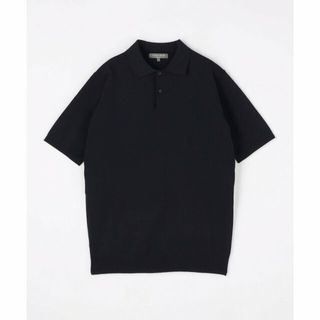 アデイインザライフ(a day in the life)の【NAVY】14ゲージ ニットポロシャツ-ハンドウォッシャブル-<A DAY IN THE LIFE>(ニット/セーター)