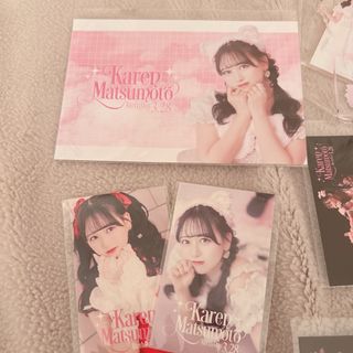 【特典コンプリート】松本かれん 生誕記念ラッフル(アイドルグッズ)