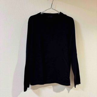 LANVIN - 定価9万 LANVIN ランバン ジップニット S ネイビー