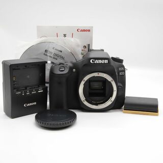 キヤノン(Canon)の■ほぼ新品■ CANON EOS 80D ボディ(デジタル一眼)