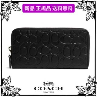 コーチ(COACH)のCOACH コーチ 長財布 ブラック CE551(財布)