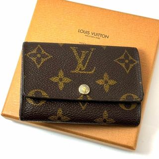 ルイヴィトン(LOUIS VUITTON)の美品 ルイヴィトン ミュルティクレ6 モノグラム ユニセックス 6連 キーケース(キーケース)