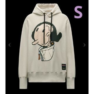 MONCLER - MONCLER GENIUS 1952 OLIVE OYL HOODIE S