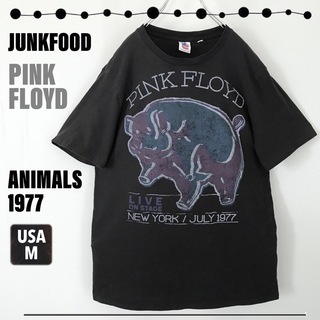 JUNK FOOD - ジャンクフード製★バンドTシャツ★ピンクフロイド★アニマルズ1977★空飛ぶ豚