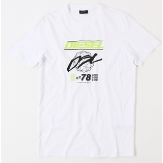 ディーゼル(DIESEL)の新品　DIESEL ディーゼル Tシャツ　XS ホワイト(Tシャツ/カットソー(半袖/袖なし))