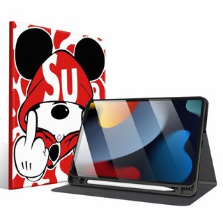 【色:赤い色_サイズ:ipad9/8/7ケース（10.2）】iPad 9 ケース(タブレット)