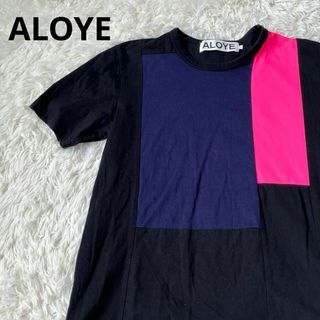 アロイ(ALOYE)のALOYE アロイ　Tシャツ　ブラック(Tシャツ(半袖/袖なし))