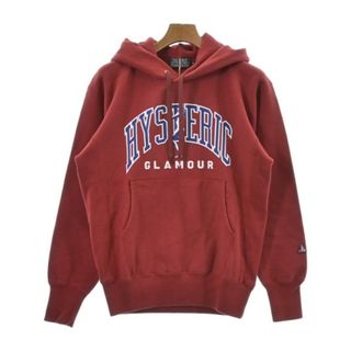 ヒステリックグラマー(HYSTERIC GLAMOUR)のHYSTERIC GLAMOUR ヒステリックグラマー パーカー S 赤 【古着】【中古】(パーカー)