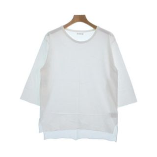 ヴイルーム(V::room)のv::room ヴィルーム Tシャツ・カットソー 2(M位) 白 【古着】【中古】(カットソー(半袖/袖なし))