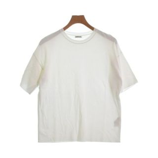 AURALEE - AURALEE オーラリー Tシャツ・カットソー 3(S位) 白 【古着】【中古】