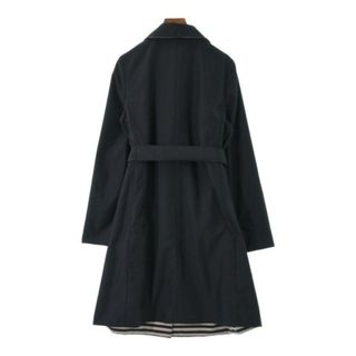 TO BE CHIC - TO BE CHIC トゥー　ビー　シック ステンカラーコート 42(L位) 紺 【古着】【中古】