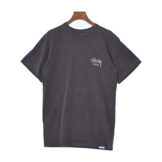 ステューシー(STUSSY)のSTUSSY ステューシー Tシャツ・カットソー S チャコールグレー 【古着】【中古】(Tシャツ/カットソー(半袖/袖なし))