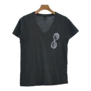 プレッジ(Pledge)のPLEDGE プレッジ Tシャツ・カットソー 48(L位) チャコールグレー 【古着】【中古】(Tシャツ/カットソー(半袖/袖なし))