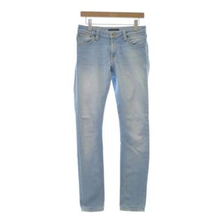 ヌーディジーンズ(Nudie Jeans)のNudie Jeans デニムパンツ 28(S位) 青(デニム) 【古着】【中古】(デニム/ジーンズ)