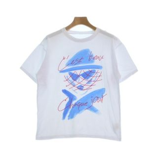 LANVIN en Bleu - LANVIN en bleu Tシャツ・カットソー 38(M位) 白 【古着】【中古】