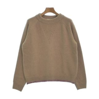 MAISON KITSUNE メゾンキツネ ニット・セーター S ベージュ系 【古着】【中古】