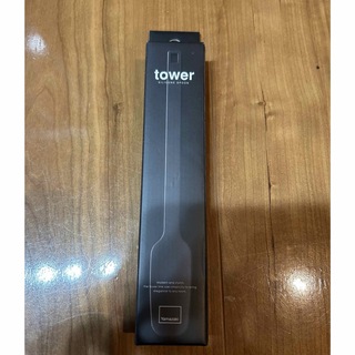 【期間限定】tower シリコンスプーン　黒　新品(調理道具/製菓道具)