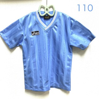 アシックス(asics)のアシックス サッカー半袖ゲームシャツ　110(ウェア)