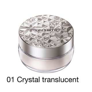 コスメデコルテ(COSME DECORTE)の新品 コスメデコルテ ルースパウダー 20g 01 crystal コスデコ(フェイスパウダー)