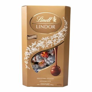 リンツ(Lindt)の【新品】 リンツ リンドール ゴールド アソート 600g ②(菓子/デザート)