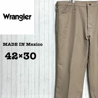 ラングラー(Wrangler)のラングラー　メキシコ製　チノパン　ビッグシルエット　テーパード　42/30(チノパン)