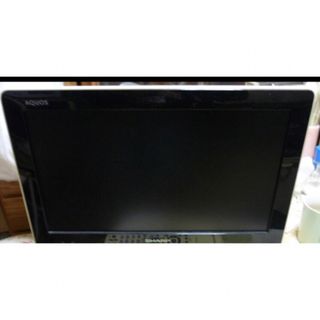 シャープ(SHARP)のシャープ　１６インチ　LC-16K5 黒白色　中古(テレビ)